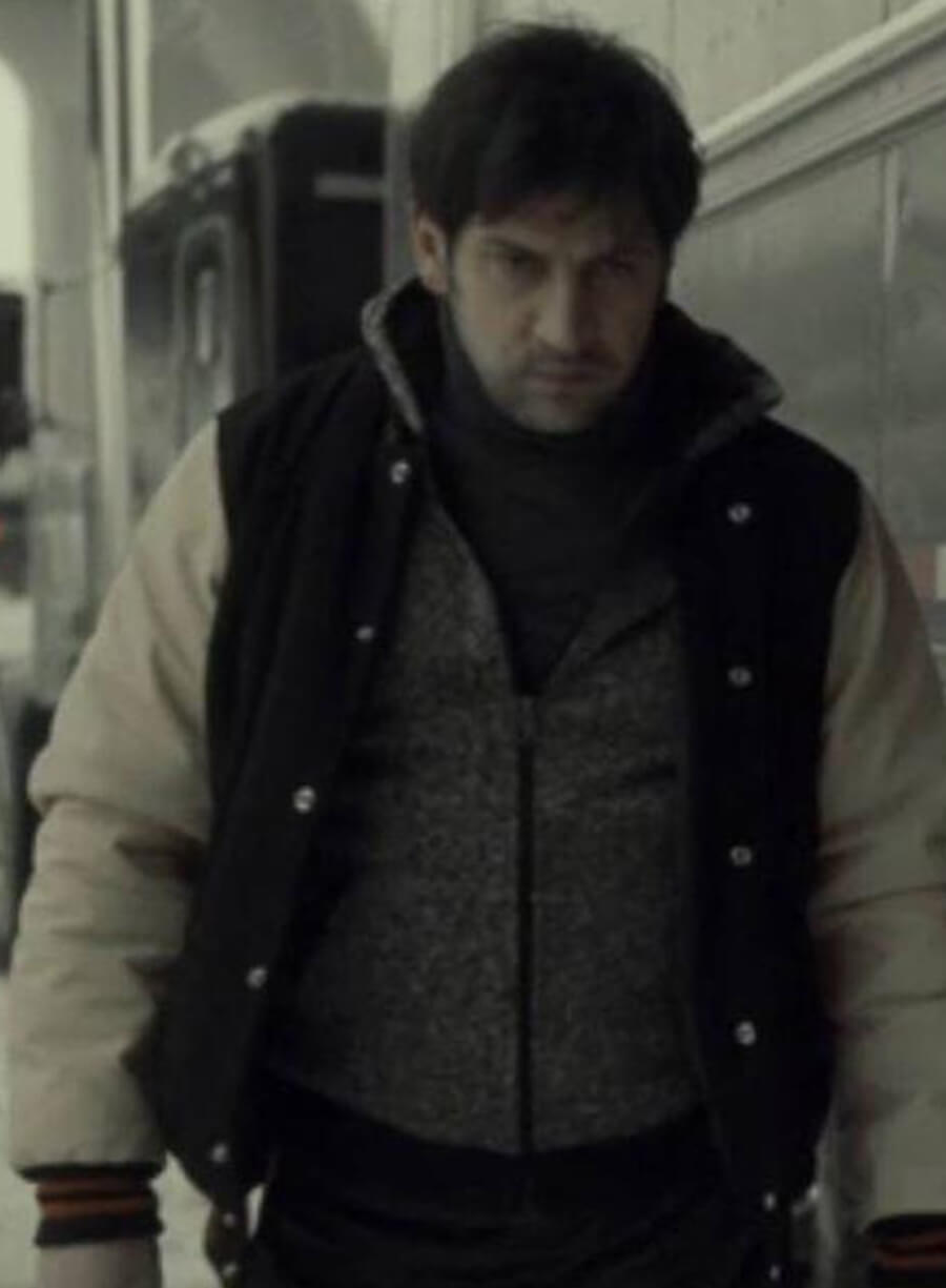 Harpoon Yuri Gurka Inspired Black & Yellow Bomber Jacket - Fargo Tv Series Style