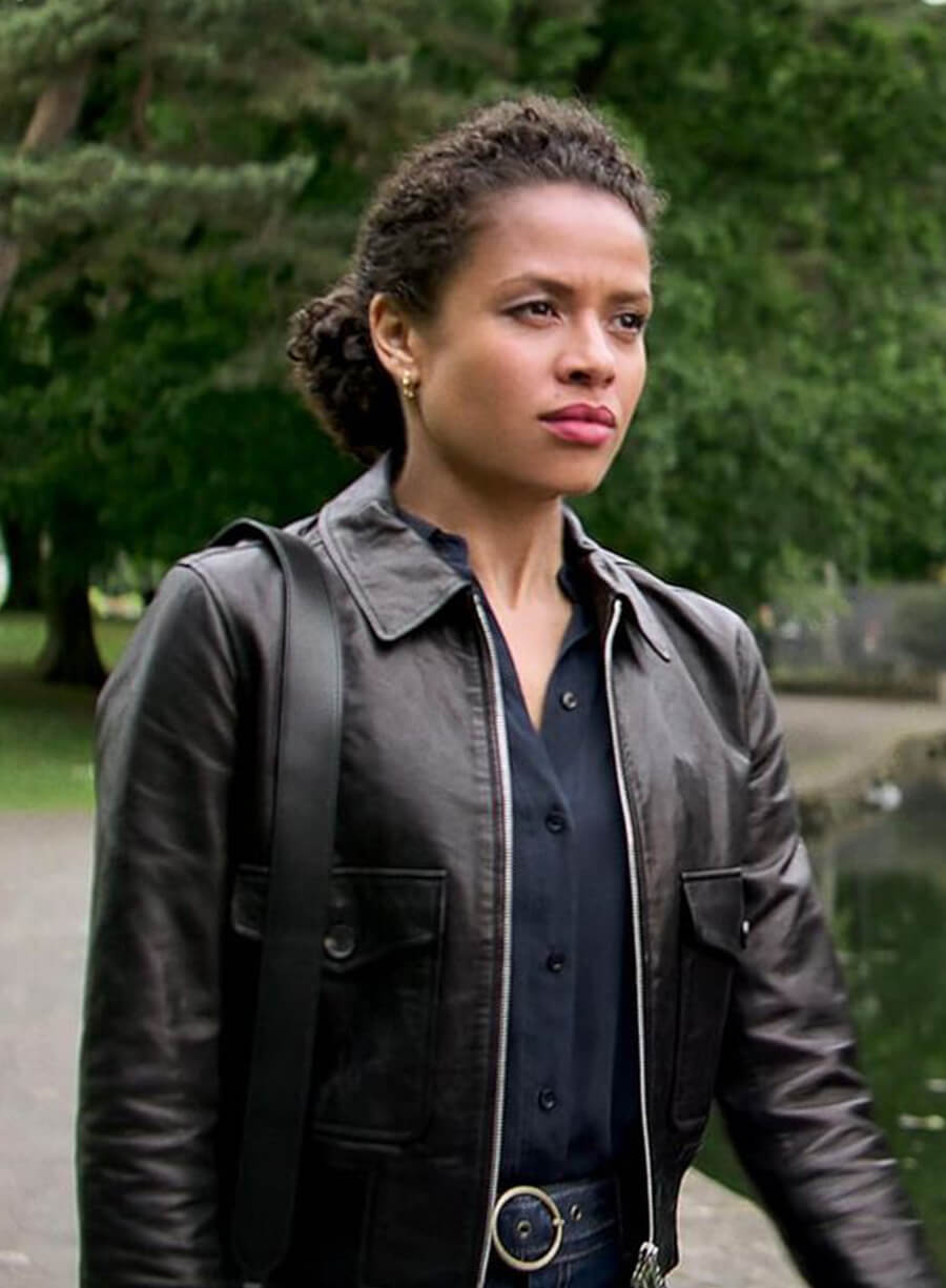 Harpoon Abby Inspired Black Leather Jacket - Lift 2024 Style
