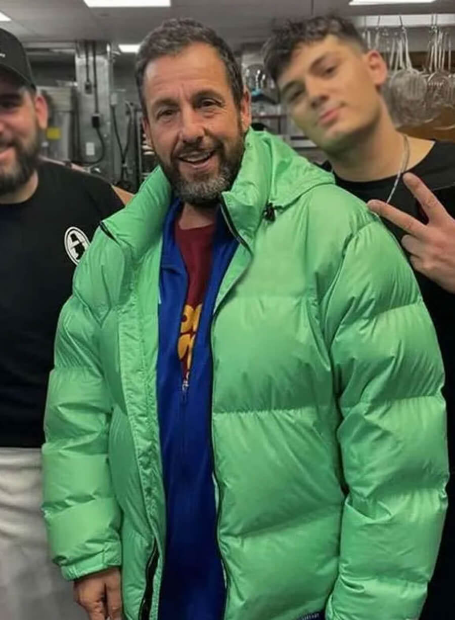 Harpoon Happy Gilmore Inspired Green Hooded Jacket - Happy Gilmore 2 Style