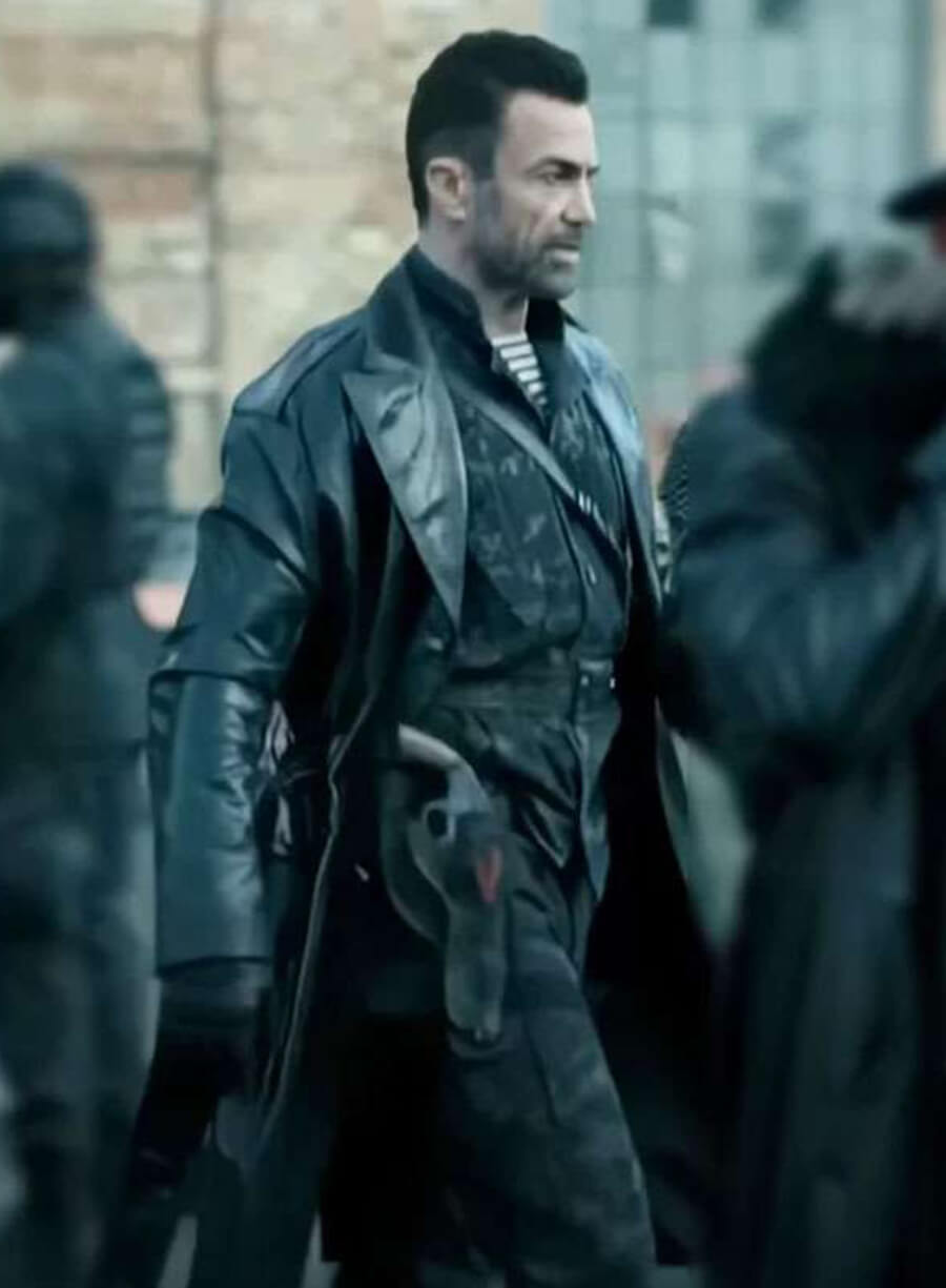 Harpoon Drea Inspired Black Coat - Afterburn 2025 Style