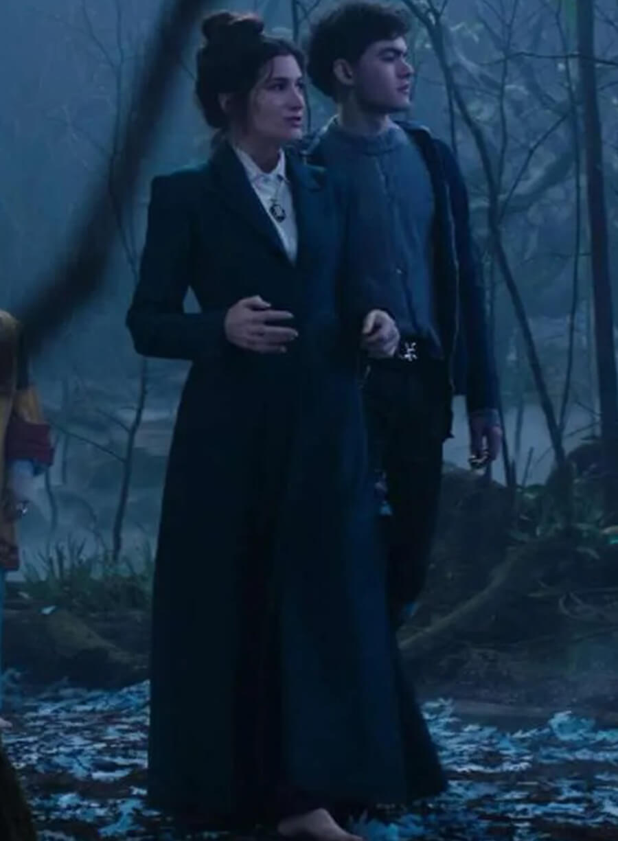 Harpoon Agatha Harkness Inspired Black Coat - Agatha All Along Style
