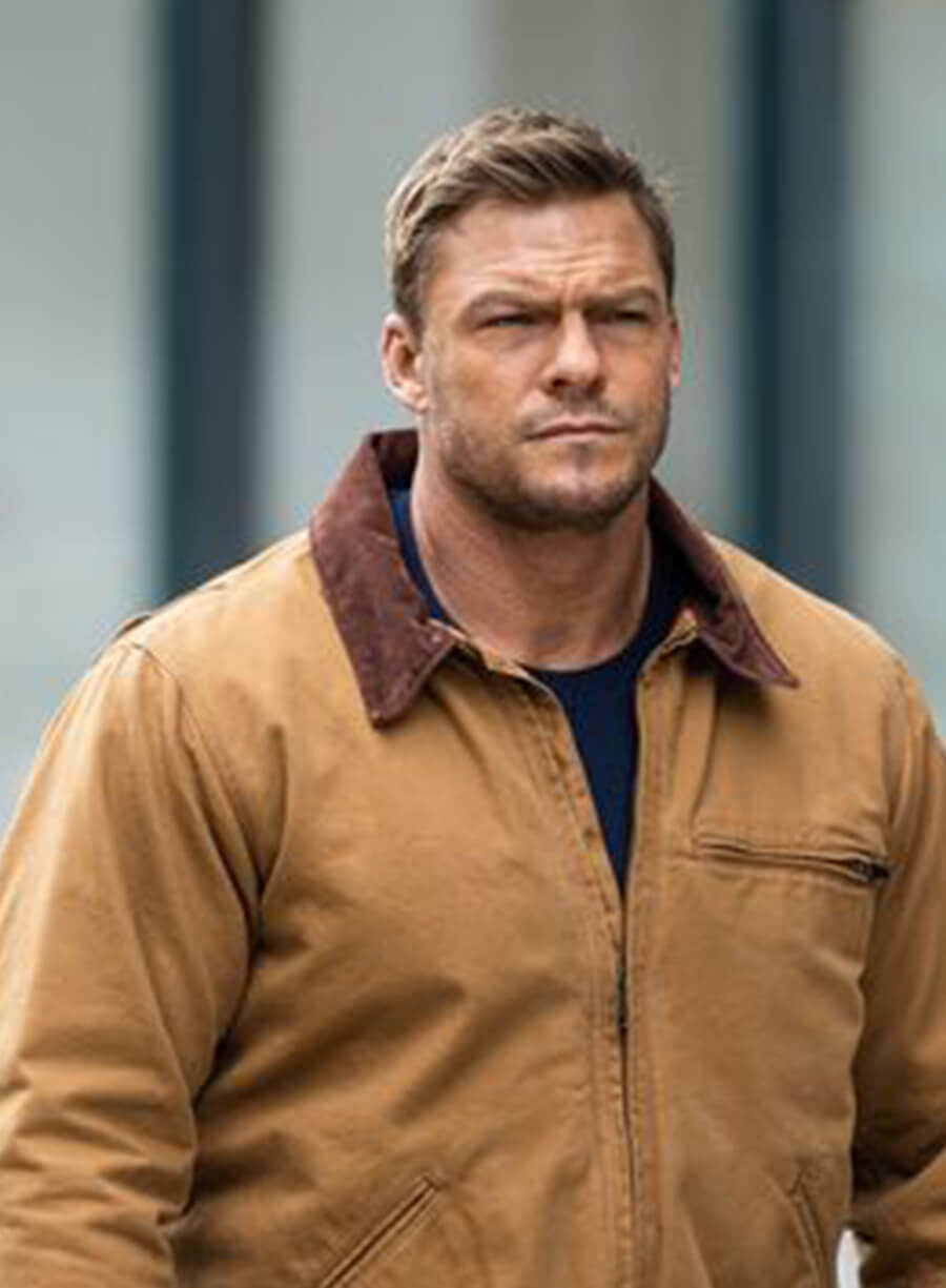 Harpoon Jack Reacher Inspired Brown Cotton Jacket