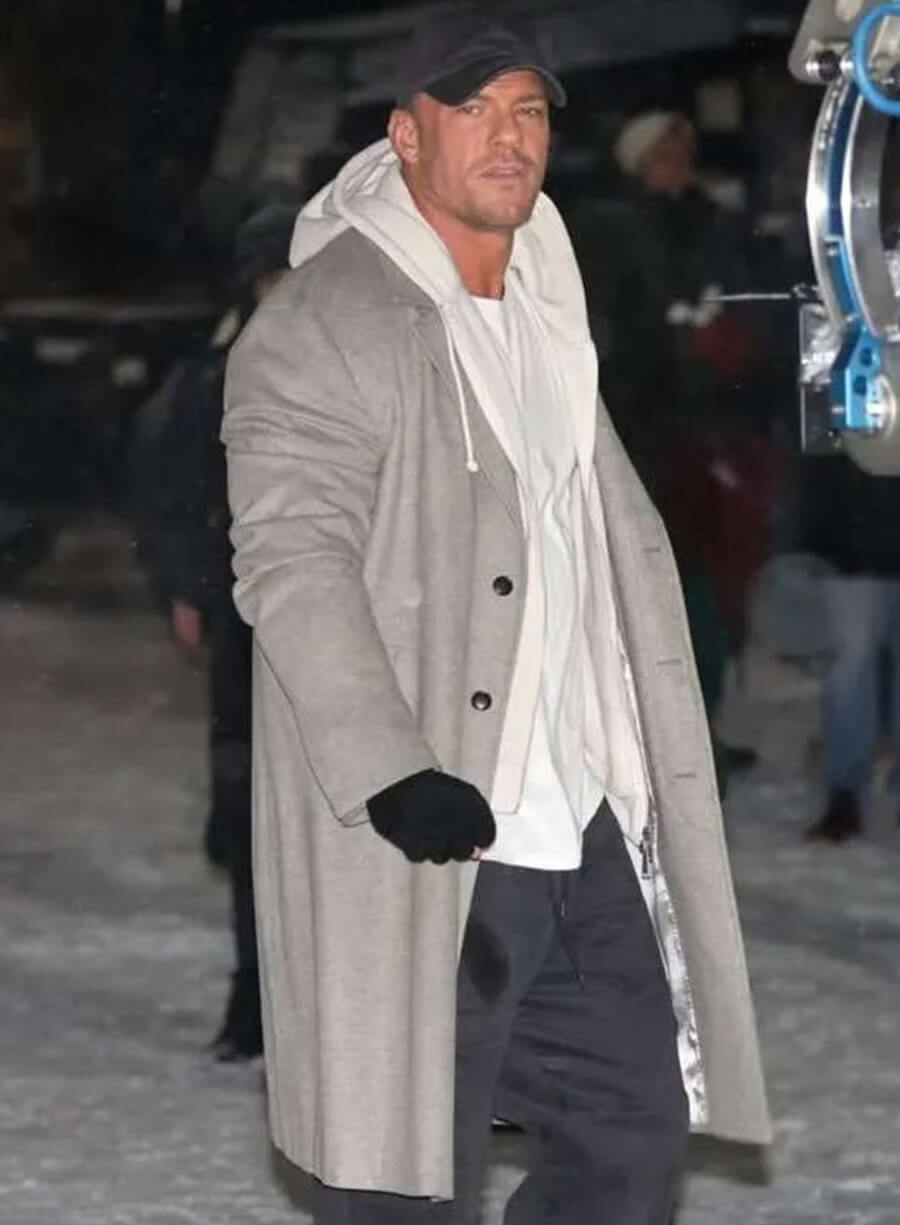 Harpoon Vance Inspired Grey Wool Coat - The Man with the Bag Style