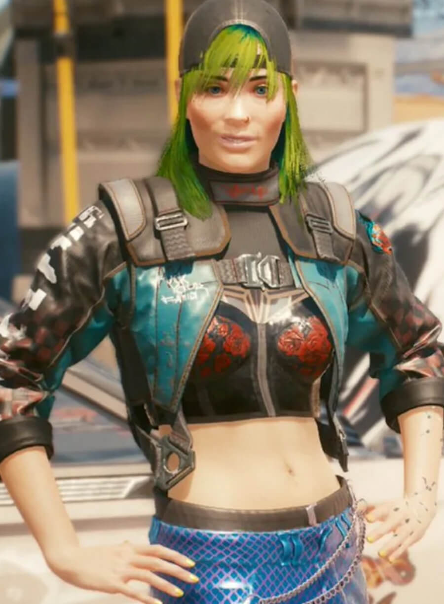 Harpoon Aldecaldos Rally Inspired Brown Leather Jacket - Cyberpunk 2077 Style