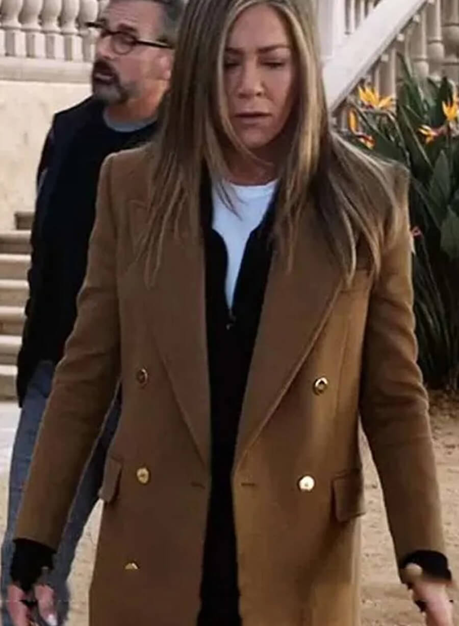 Harpoon Alex Levy Inspired Brown Coat - The Morning Show Style