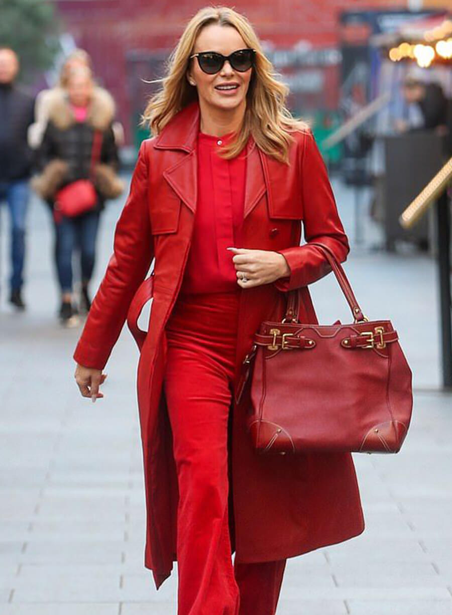Harpoon Amanda Holden Inspired Red Coat