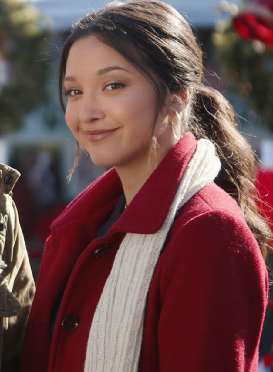 Harpoon Amber Perry Inspired Red Coat - Tails Of Christmas 2024 Style