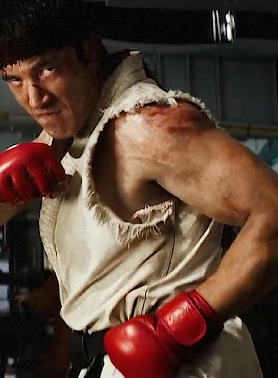 Harpoon Ryu Inspired White Costume Jacket - Street Fighter 2026 Style