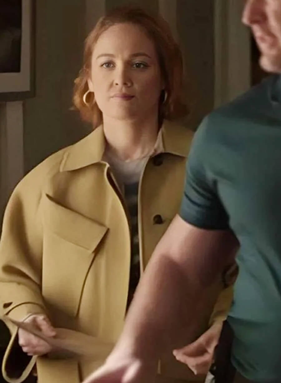 Harpoon Angie Polaski Inspired Brown Coat - Will Trent S03 Style