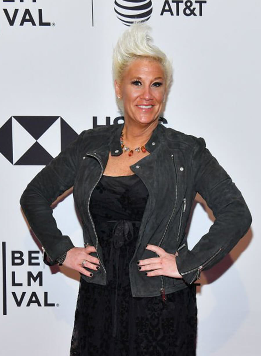 Harpoon Anne Burrell Inspired Black Real Leather Leather Jacket