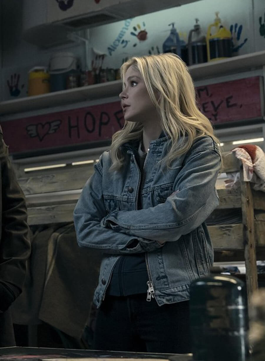 Harpoon Annie January Inspired Blue Denim Jacket - The Boys Style