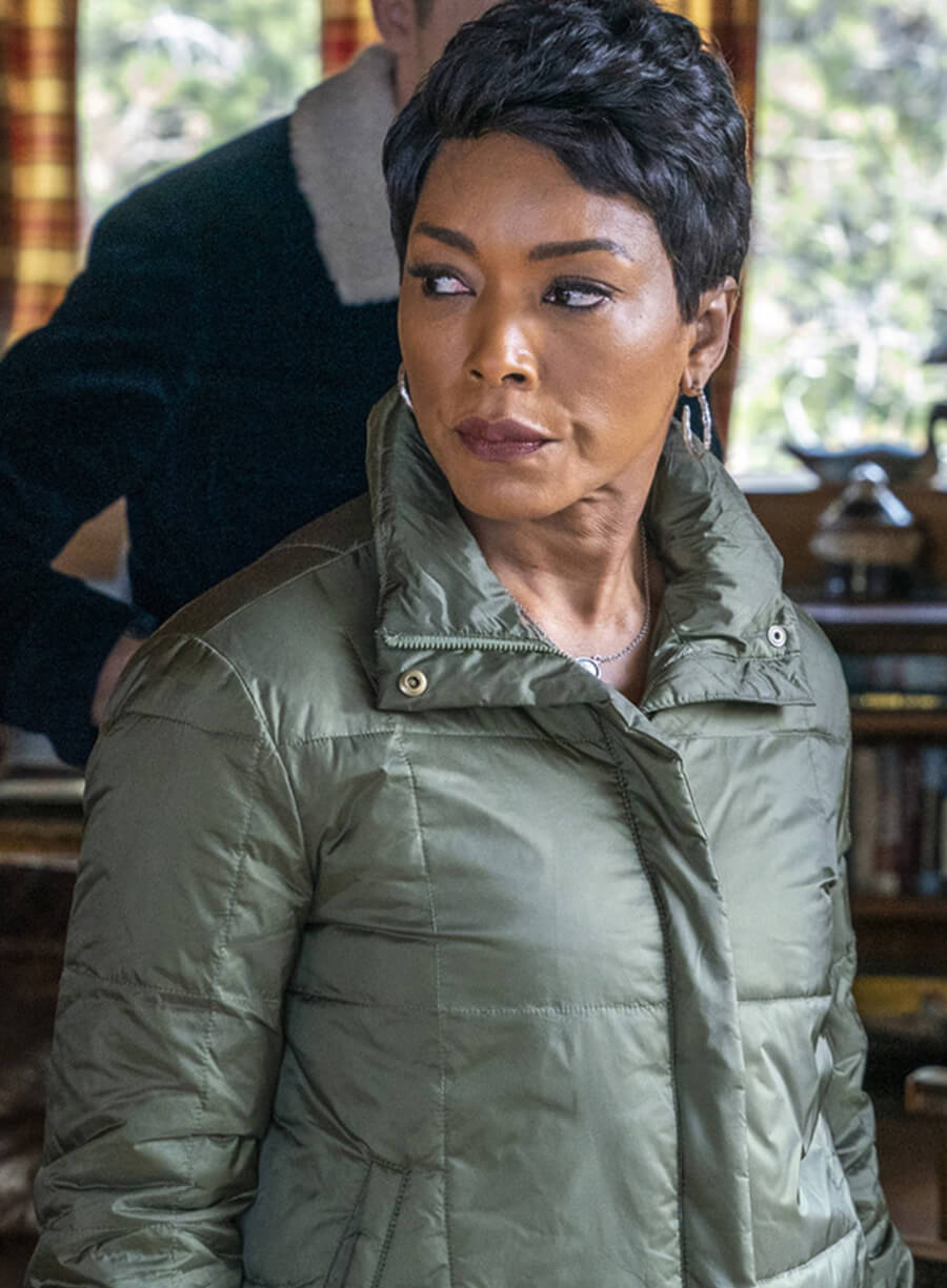 Harpoon Athena Grant Inspired Green Leather Jacket - 9-1-1 Style