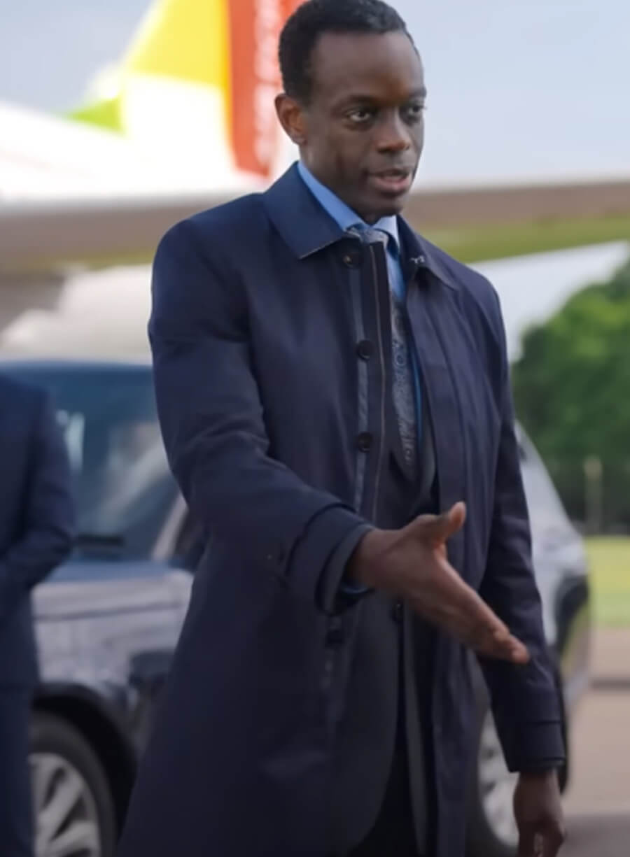 Harpoon Ato Essandoh Stuart The Diplomat Inspired Blue Coat