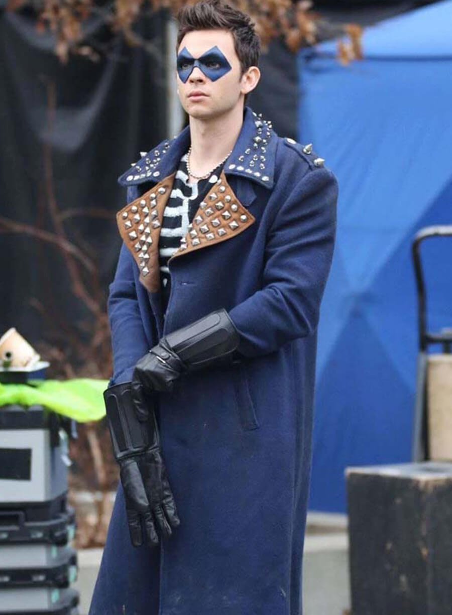 Harpoon Axel Walker Inspired Blue Coat - The Flash S04 Style