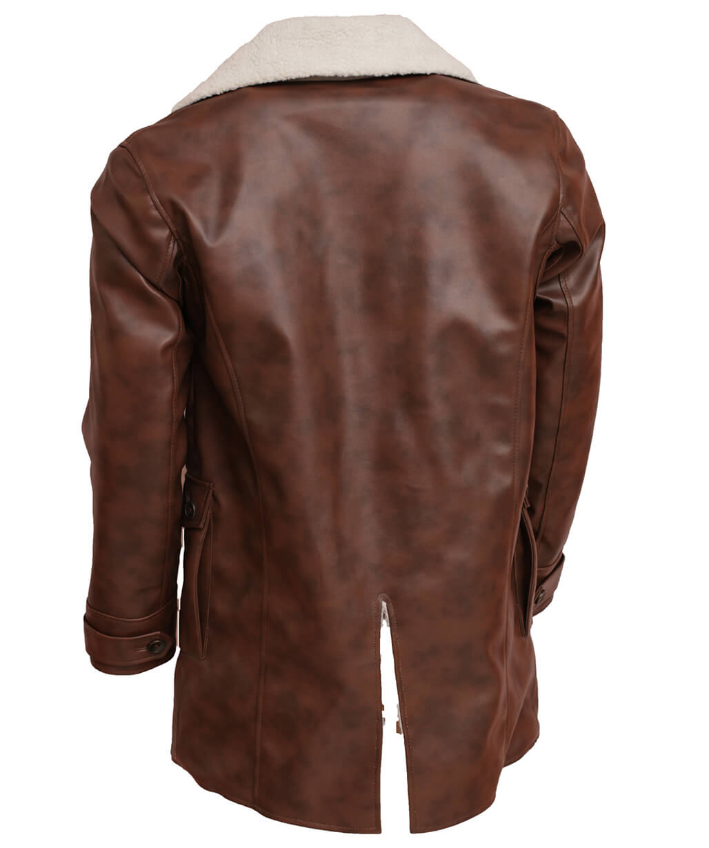 Harpoon Bane Fur Inspired Brown Coat