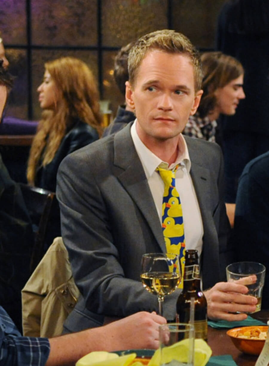 Harpoon Barney Stinson Inspired Grey Leather Jacket - How I met Your Mother Style