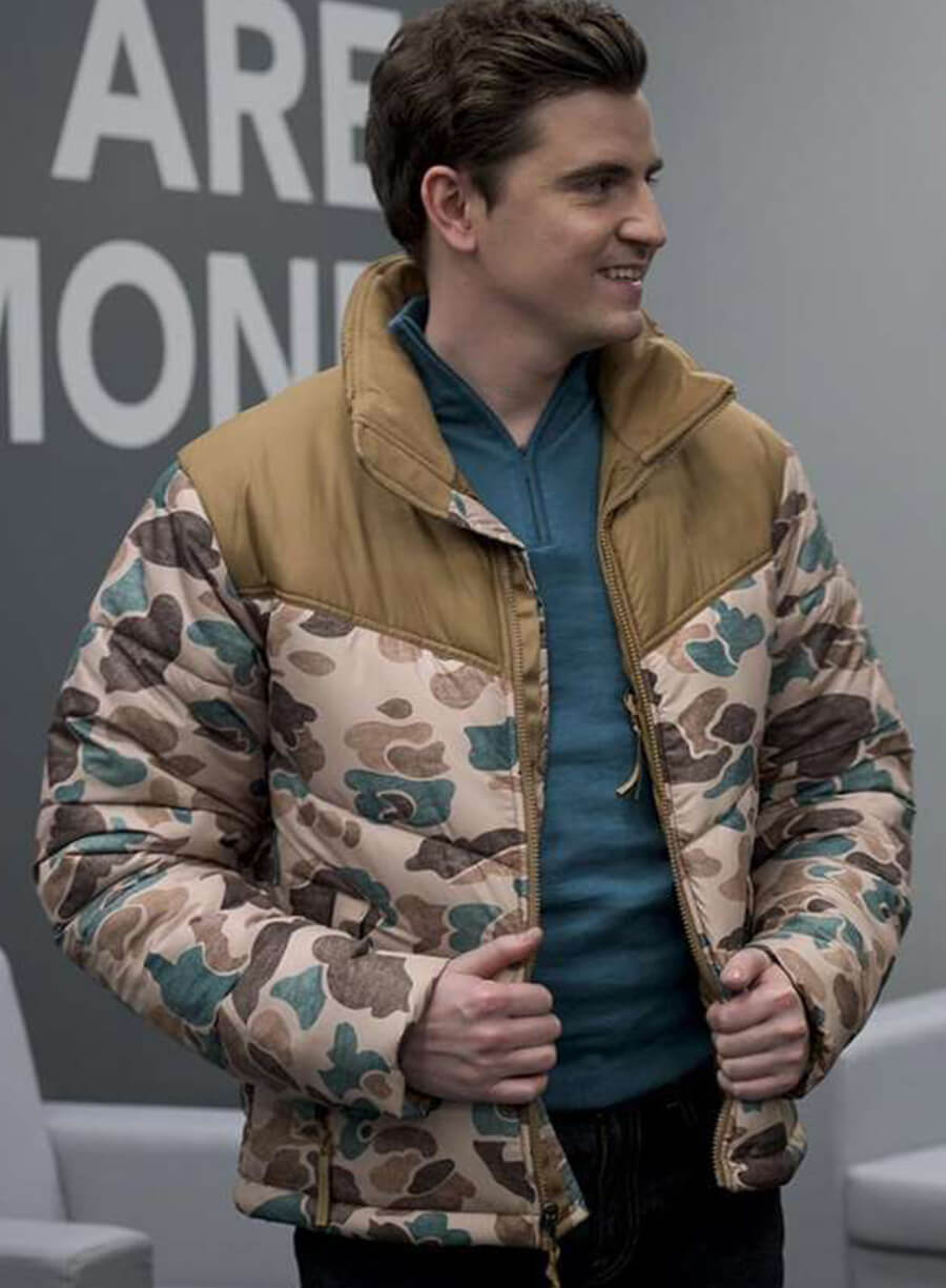 Harpoon Colin Hughes Inspired Multicolor Leather Jacket - Ted Lasso Style