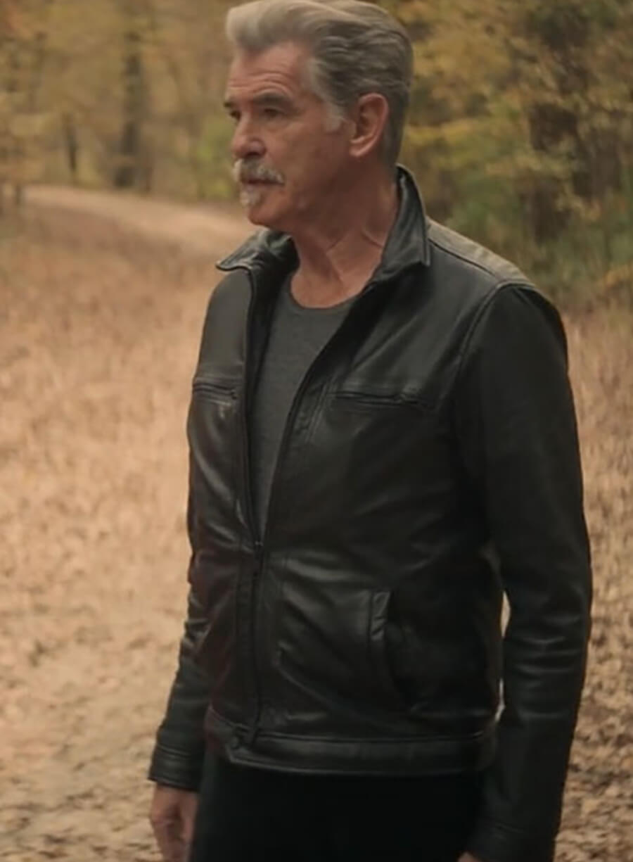 Harpoon Billy McDermott Inspired Black Leather Jacket - The Out-Laws Style