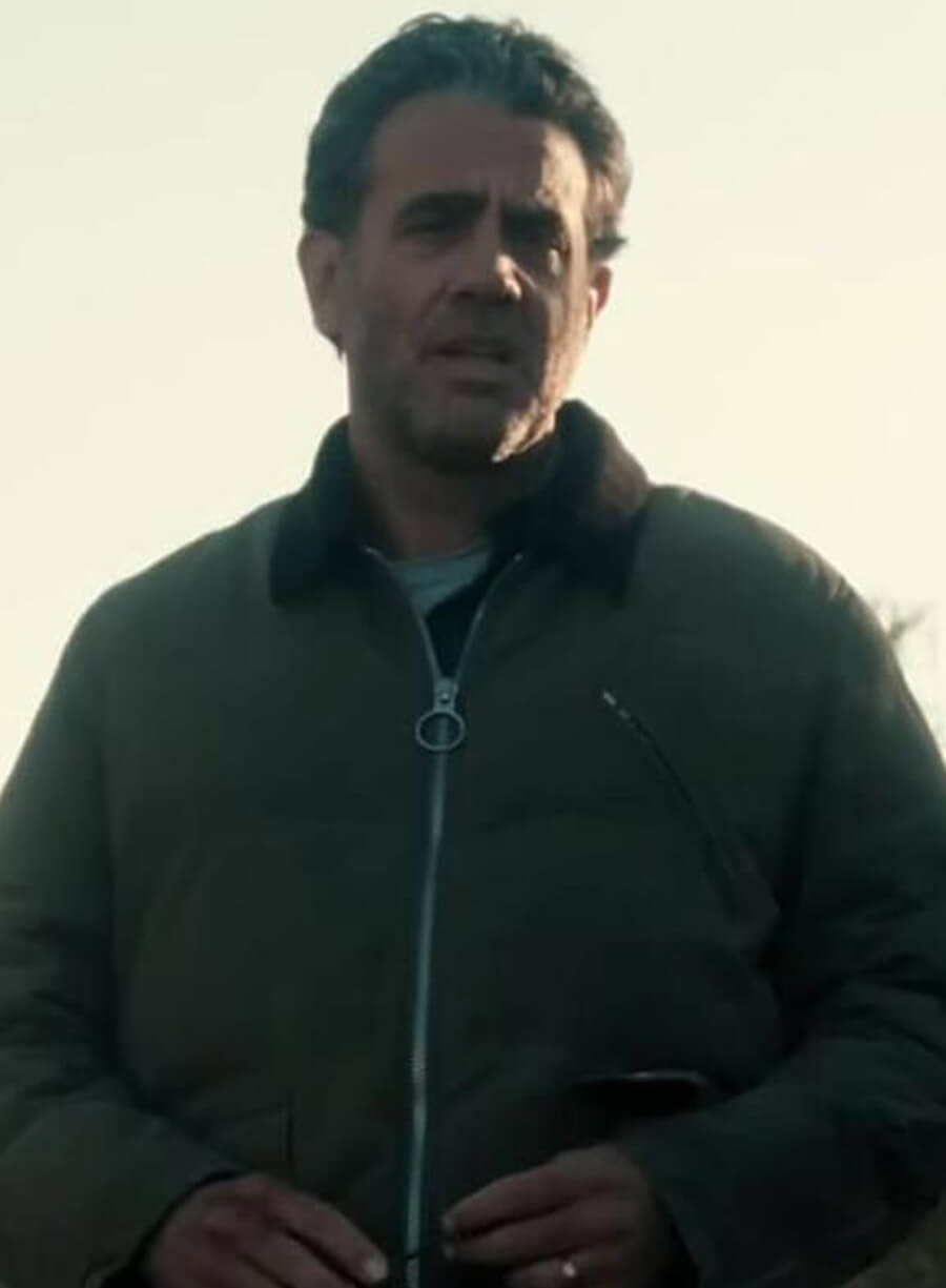 Harpoon Kay Scarpetta Inspired Green Leather Jacket - Scarpetta 2026 Style