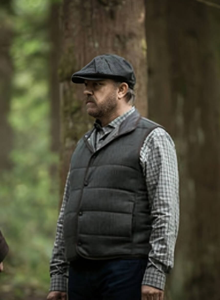 Harpoon Bobby Singer Inspired Grey Wool Fabric Wool Jacket - Supernatural Tv Series Style