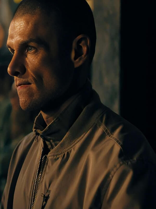 Harpoon Bogdan Vlahovic Inspired Grey Bomber Jacket - Prime Target S01 Style