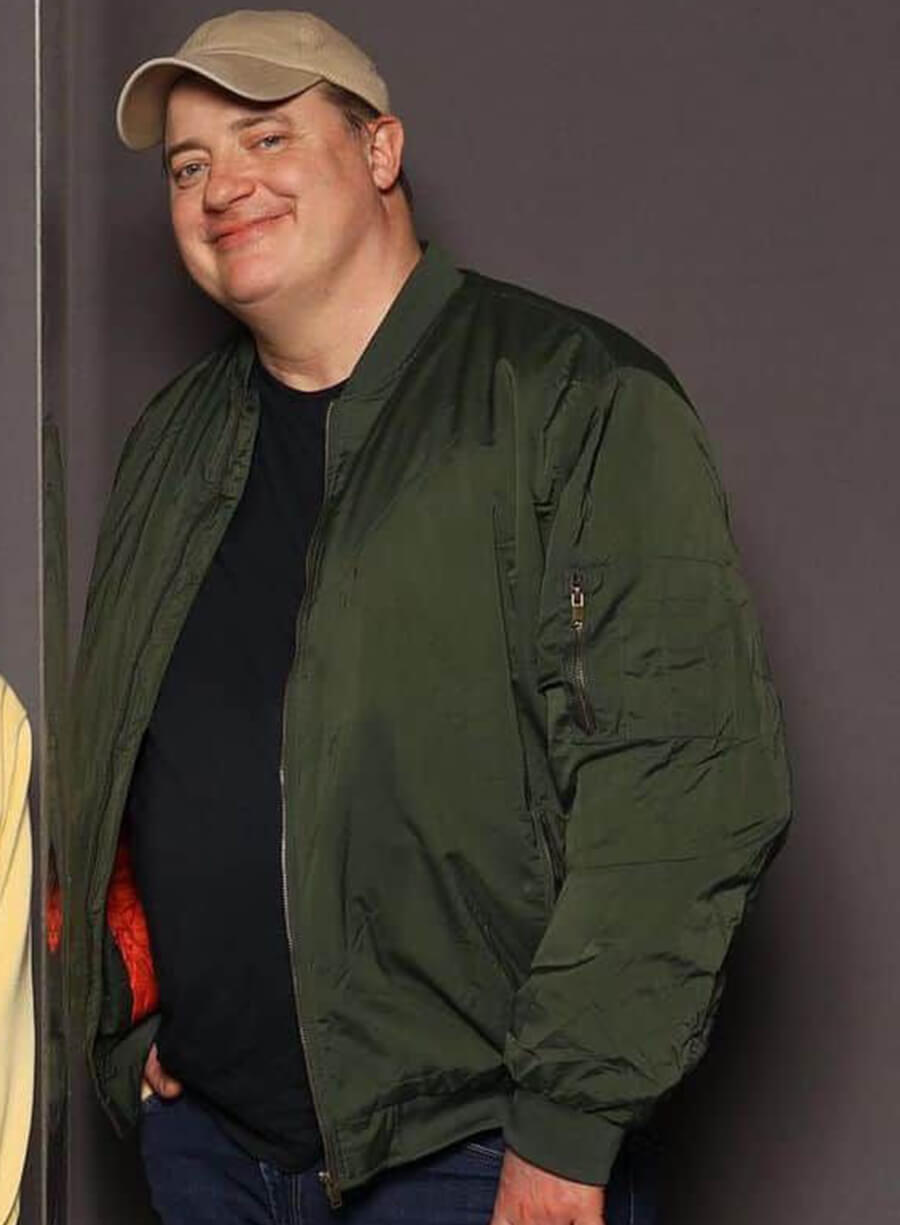 Harpoon Brendan Fraser Inspired Green Bomber Jacket