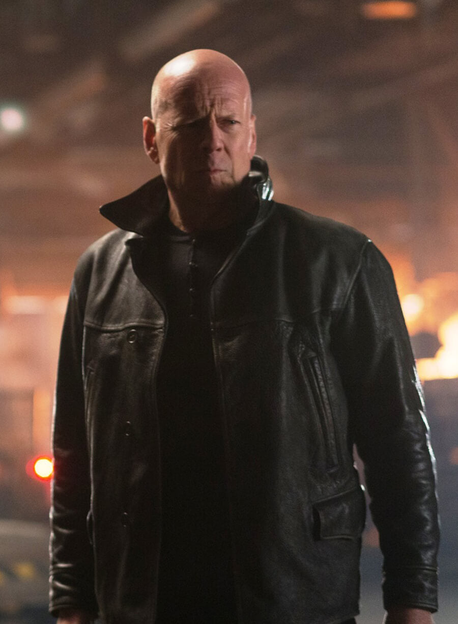 Harpoon Leonard Turner Inspired Black Real Leather Leather Jacket - Extraction 2015 Style