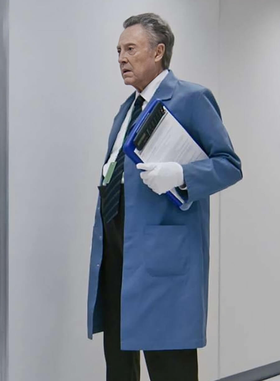 Harpoon Burt Goodman Inspired Blue Coat - Severance S01 Style