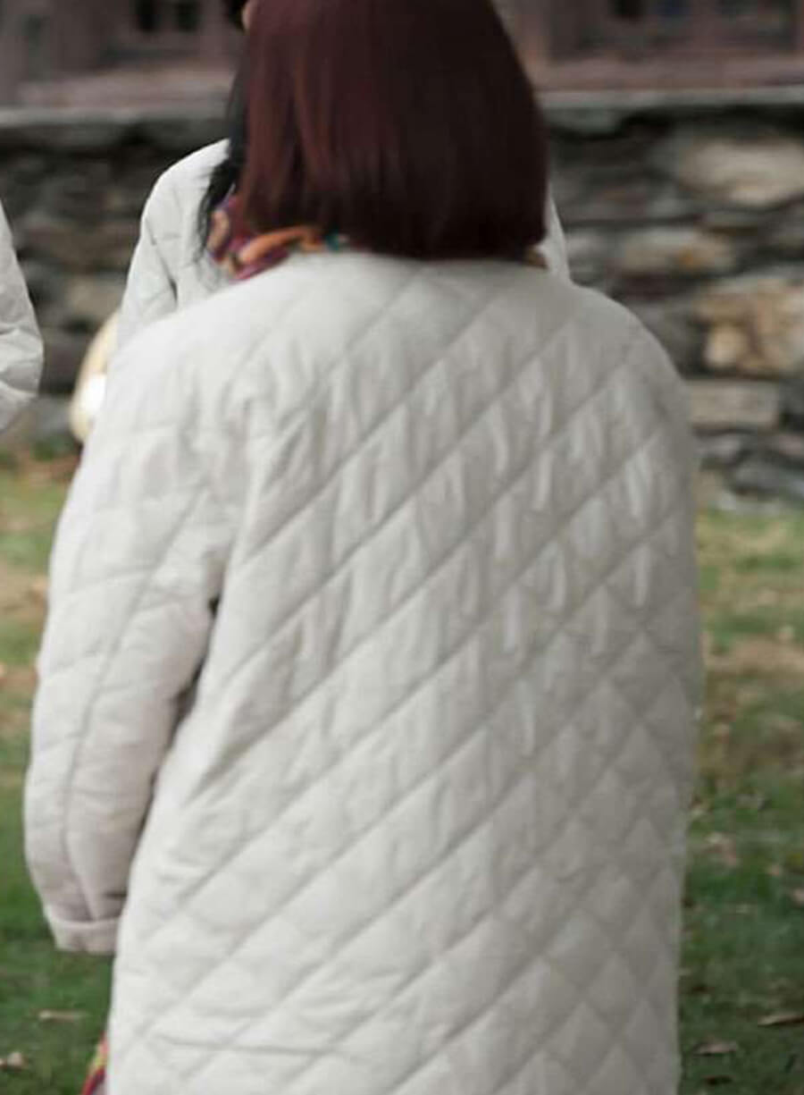 Harpoon Kaya Blanke Inspired White Coat - Elsbeth S02 Style