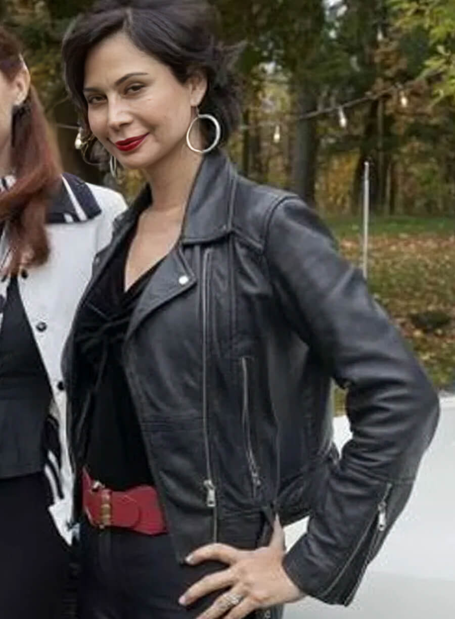 Harpoon Cassie Nightingale Inspired Black Leather Jacket - Good Witch Style