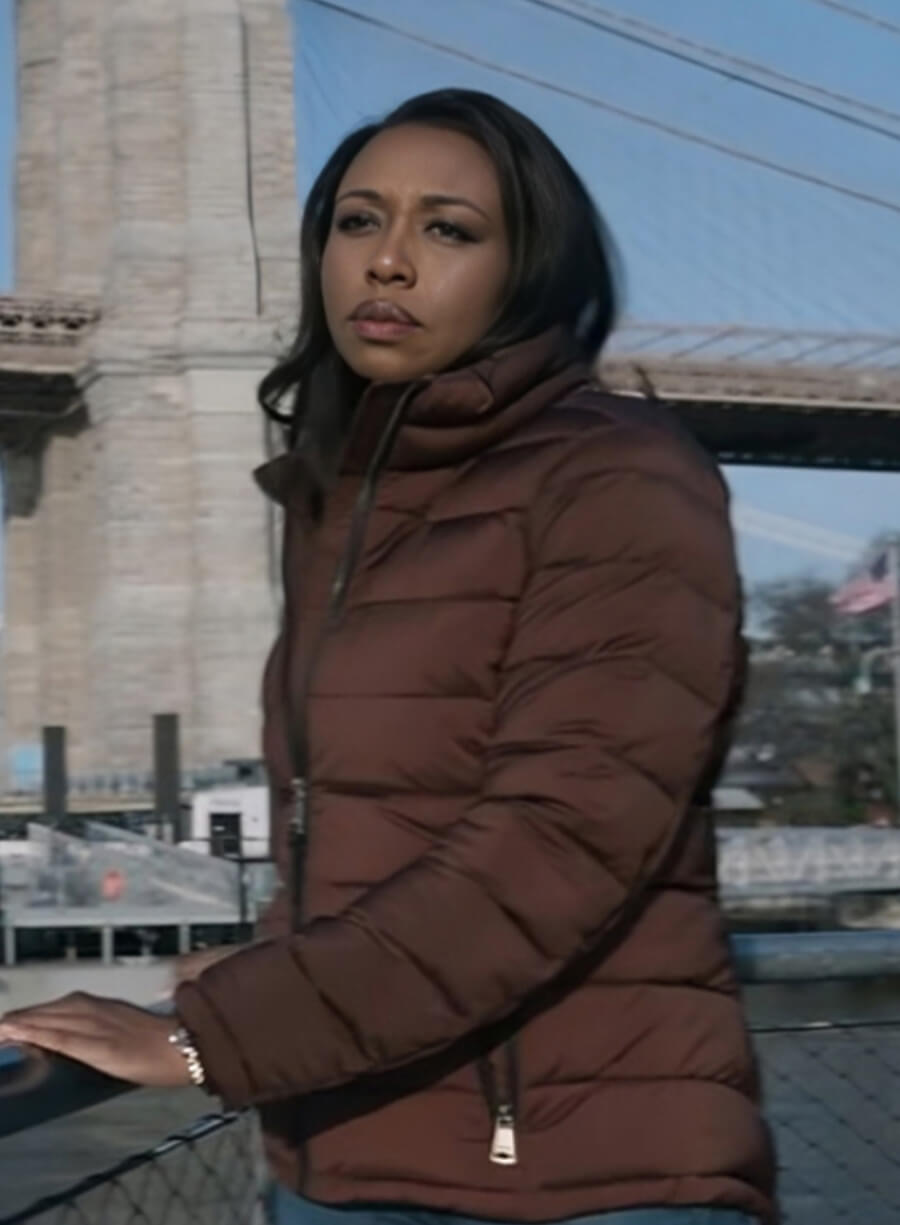 Harpoon Catherine Weaver Inspired Maroon Leather Jacket - The Night Agent S02 Style