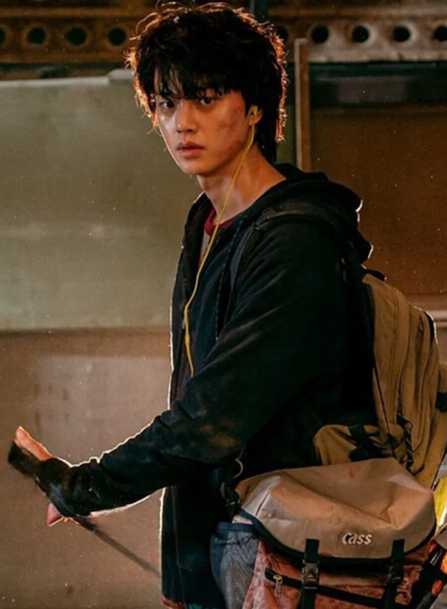 Harpoon Cha Hyun-su Inspired Black Hooded Jacket - Sweet Home S01 Style