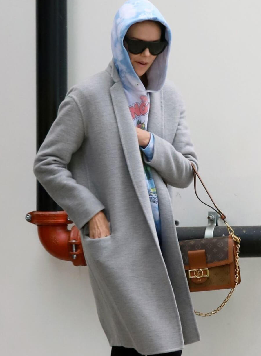 Harpoon Charlize Theron Inspired Grey Coat