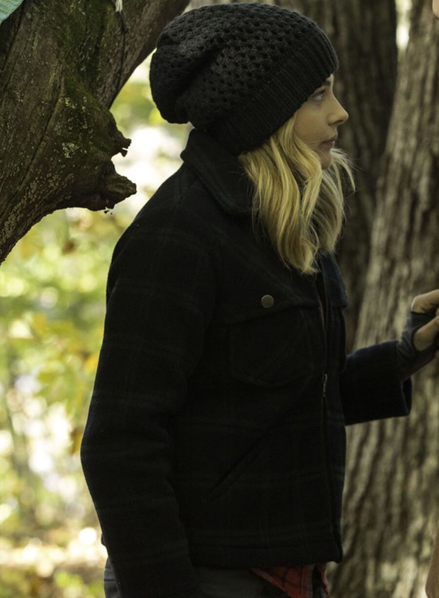 Harpoon Cassie Sullivan Inspired Black Wool Jacket - The 5th Wave Style