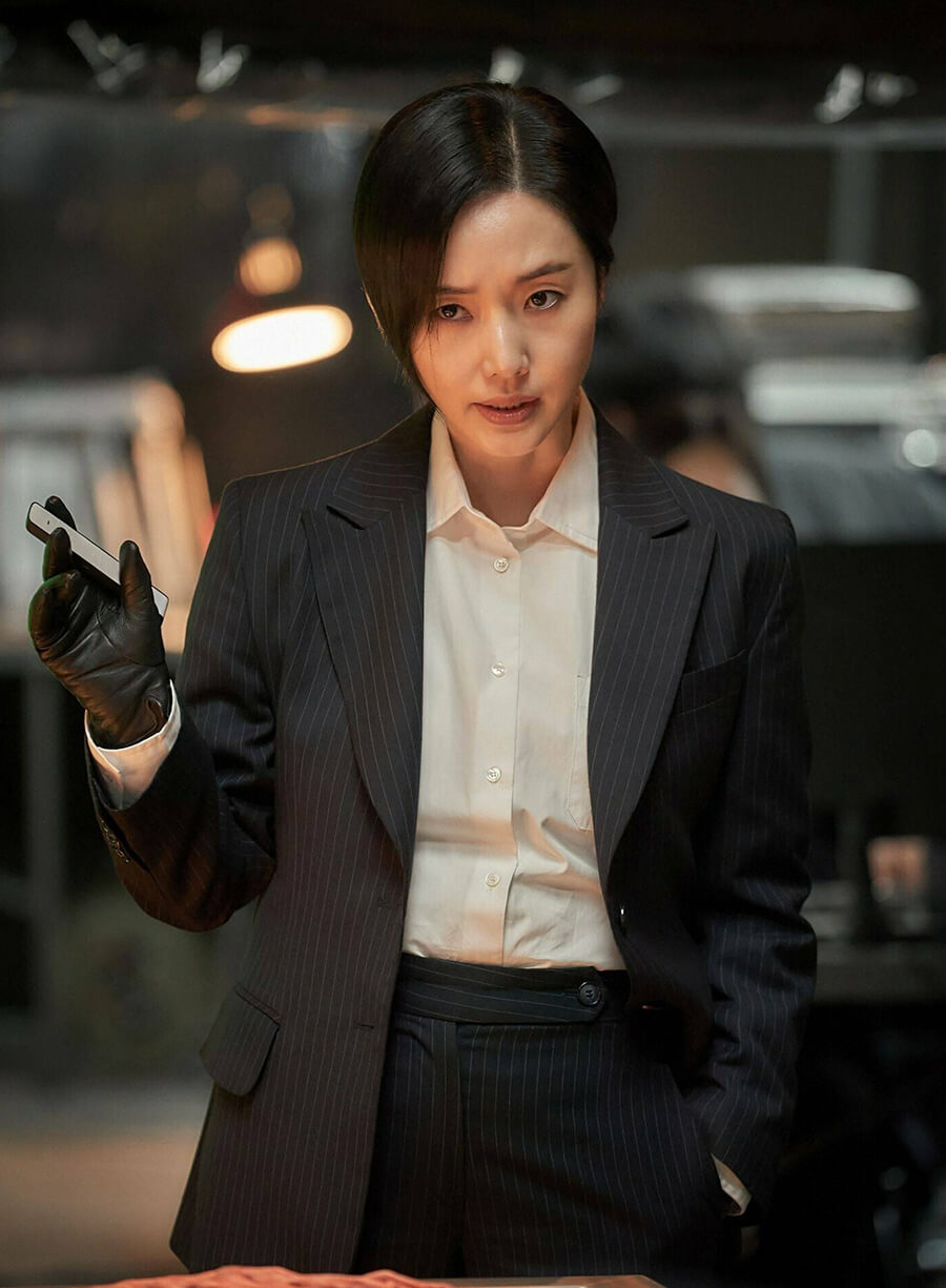 Harpoon Choi Joon-kyung Inspired Black Leather Jacket - Parasyte: The Grey Style