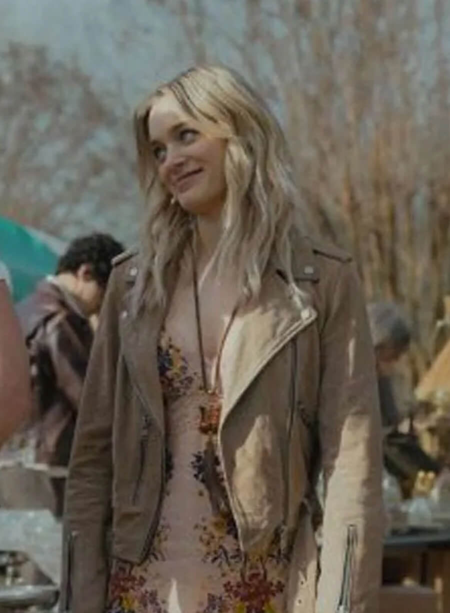 Harpoon Cleo Montague Inspired Brown Leather Jacket - Tulsa King Style