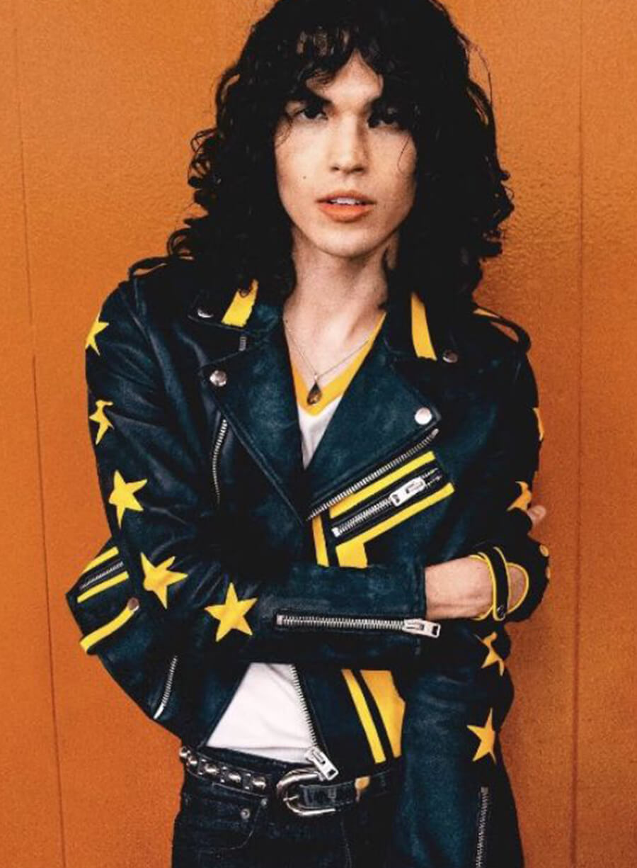 Harpoon Conan Never Ending Inspired Black Leather Jacket - Conan Gray Style
