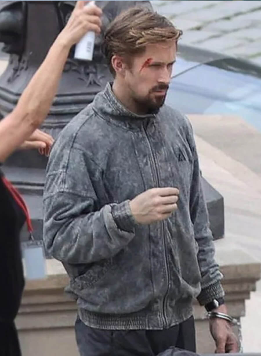 Harpoon Court Gentry Inspired Grey Cotton Jacket - The Gray Man Style