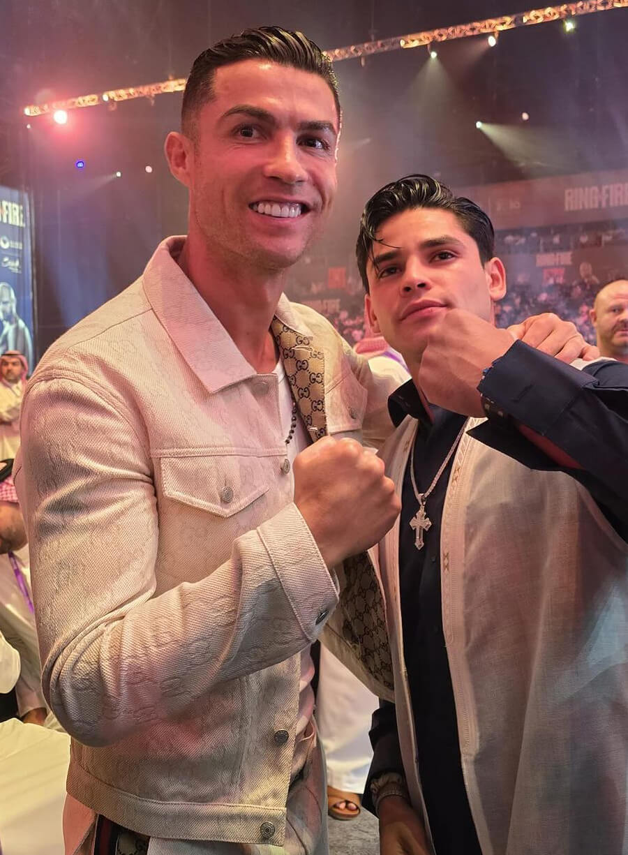 Harpoon Cristiano Ronaldo Inspired White Leather Jacket