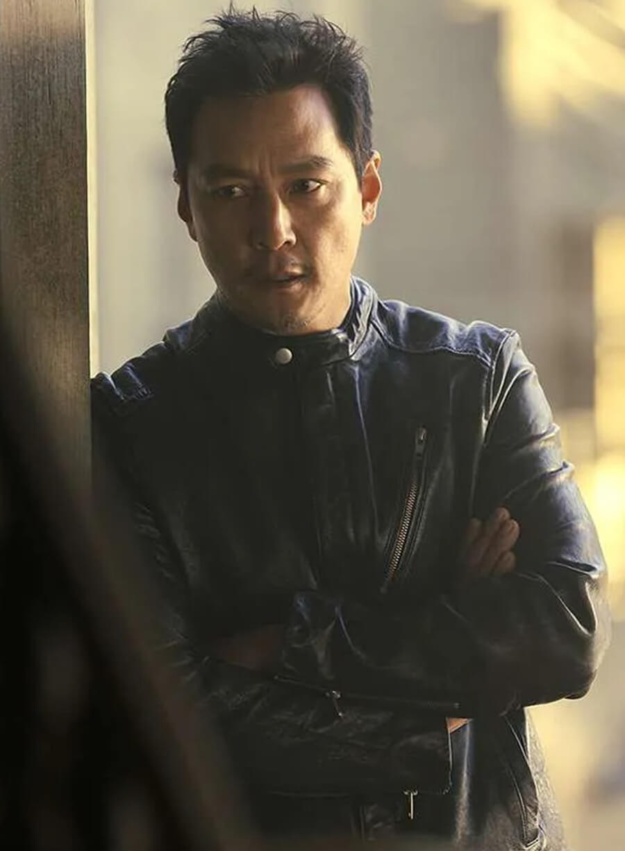 Harpoon jay Inspired Black Leather Jacket - Westworld Tv Series Style