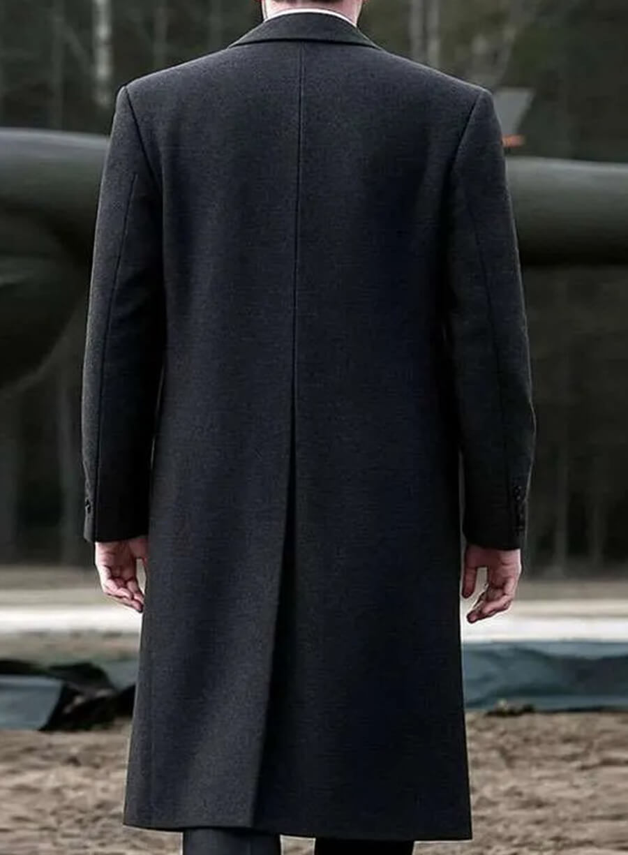 Harpoon C. Inspired Black Coat - Down Cemetery Road Style