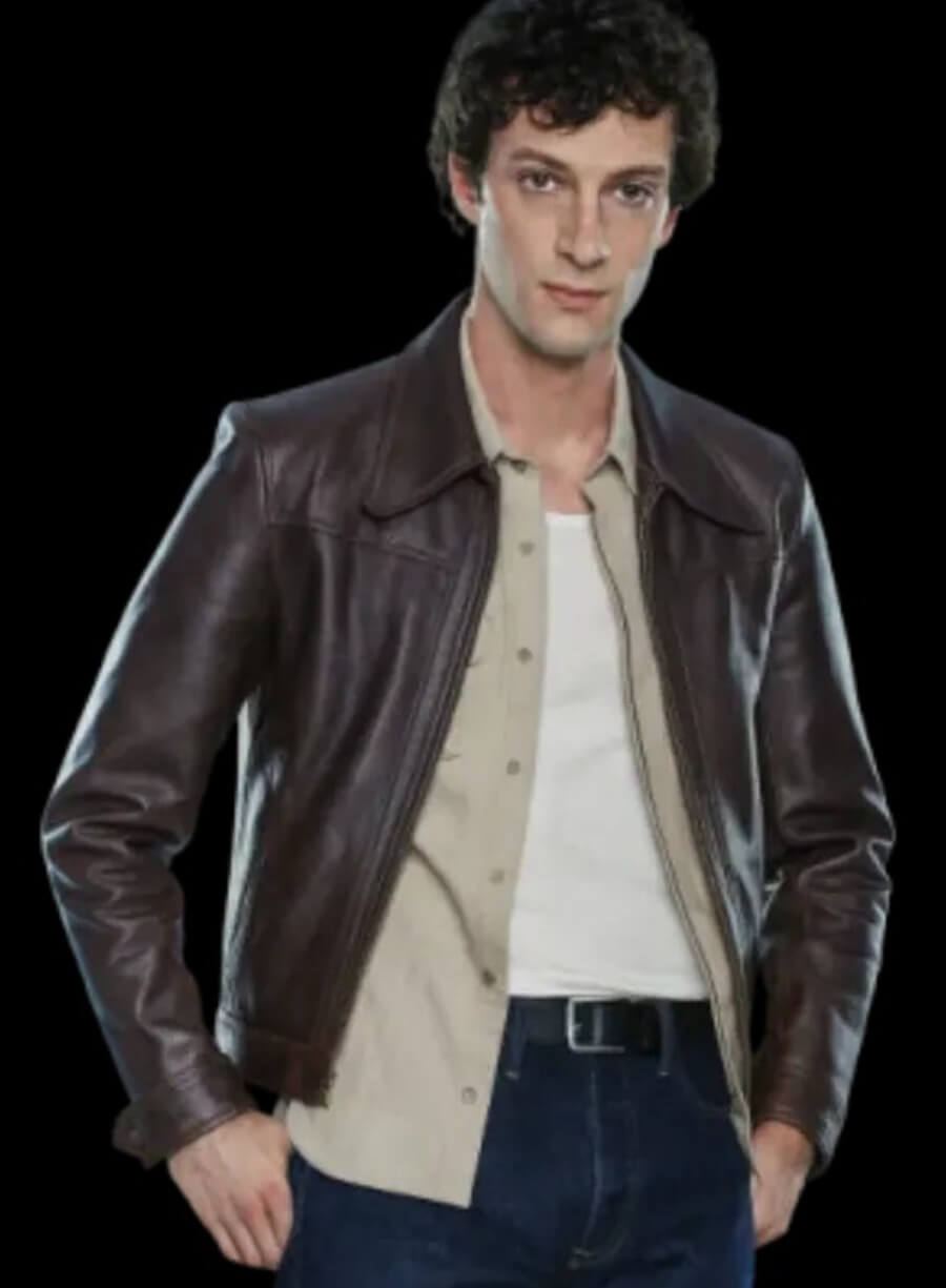Harpoon Bosco Inspired Brown Real Leather Leather Jacket - Now You See Me Now You Don't Style