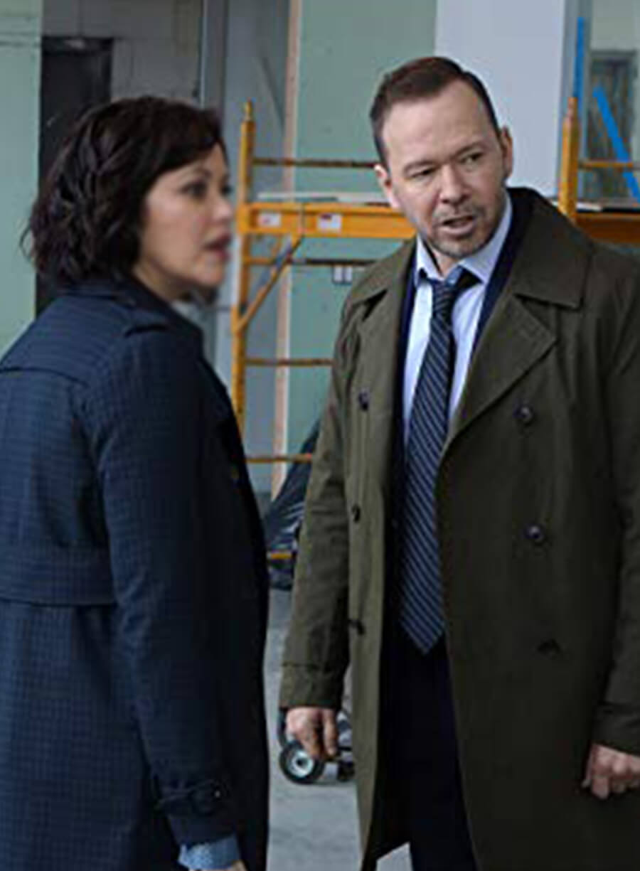 Harpoon Danny Reagan Inspired Green Coat - Blue Bloods Style