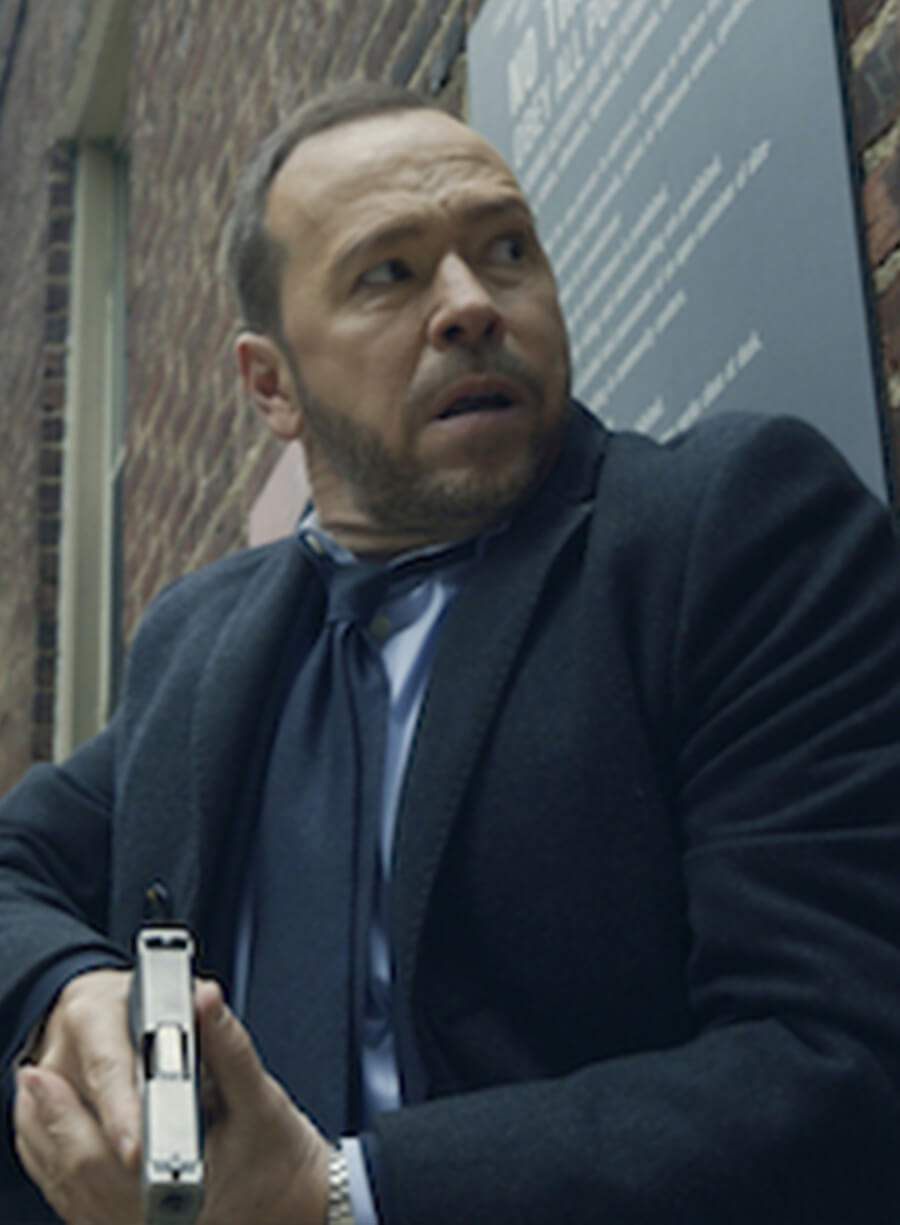 Harpoon Danny Reagan Inspired Black Coat - Blue Bloods S12 Style