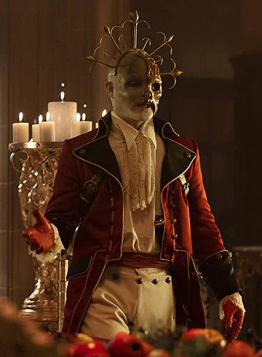Harpoon Jack Inspired Red Cotton Fabric Coat - Doom Patrol Style