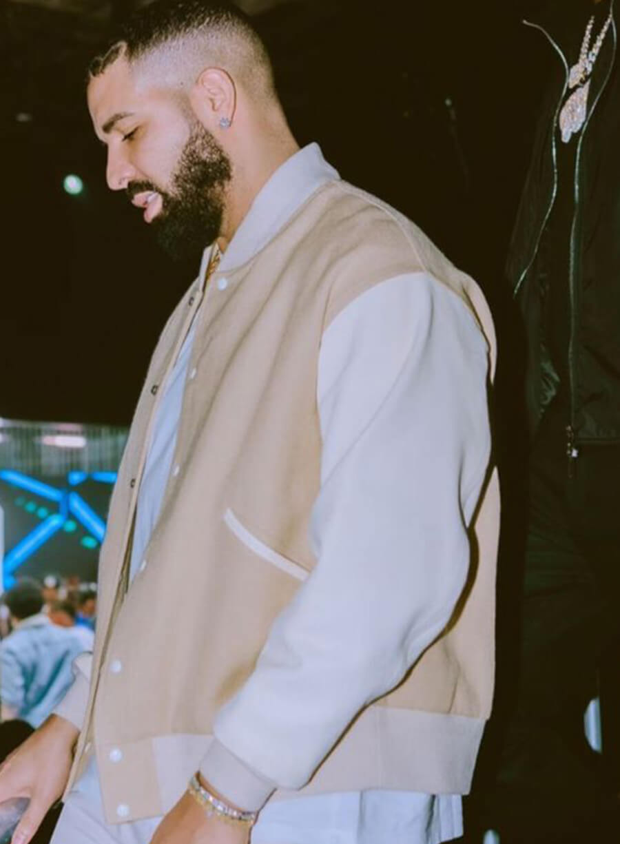 Harpoon Drake Inspired Brown Varsity Jacket