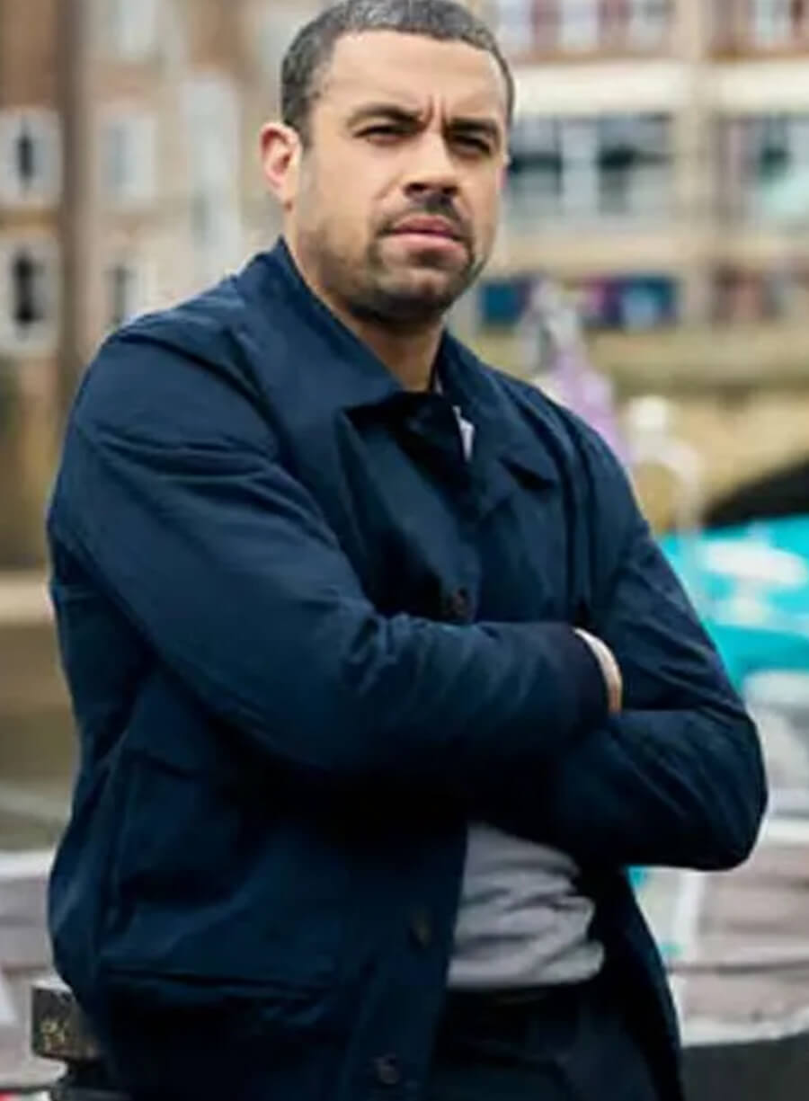 Harpoon DS Jake Hunter Inspired Blue Cotton Jacket - Patience Style