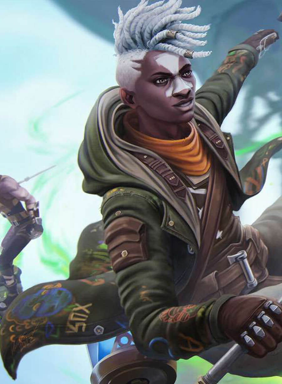 Harpoon Reed Shannon Inspired Green Hooded Jacket - Arcane Style