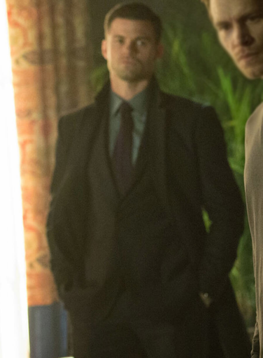 Harpoon Elijah Mikaelson Inspired Black Coat - The Originals S03 Style