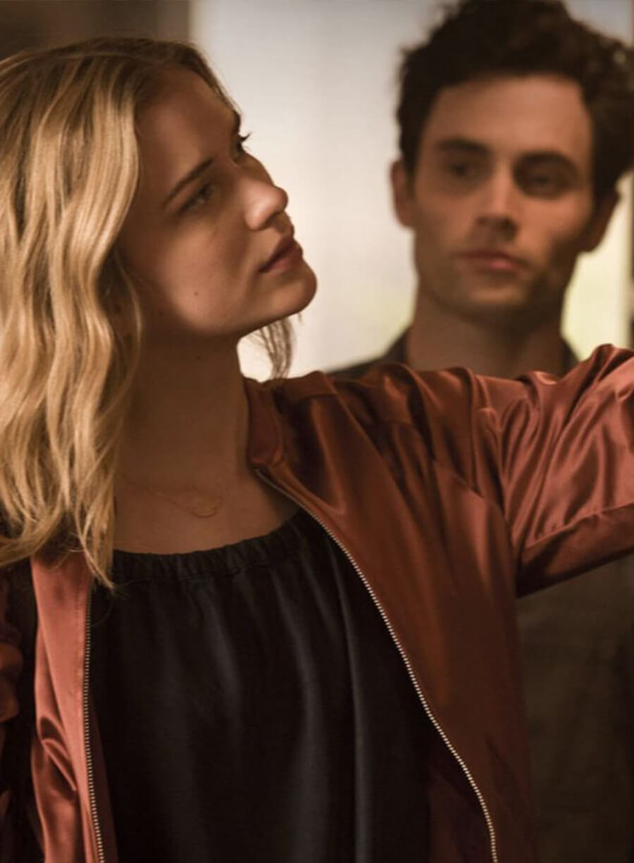 Harpoon Guinevere Beck Inspired Same as Image Fabric Bomber Jacket - You Tv Series Style